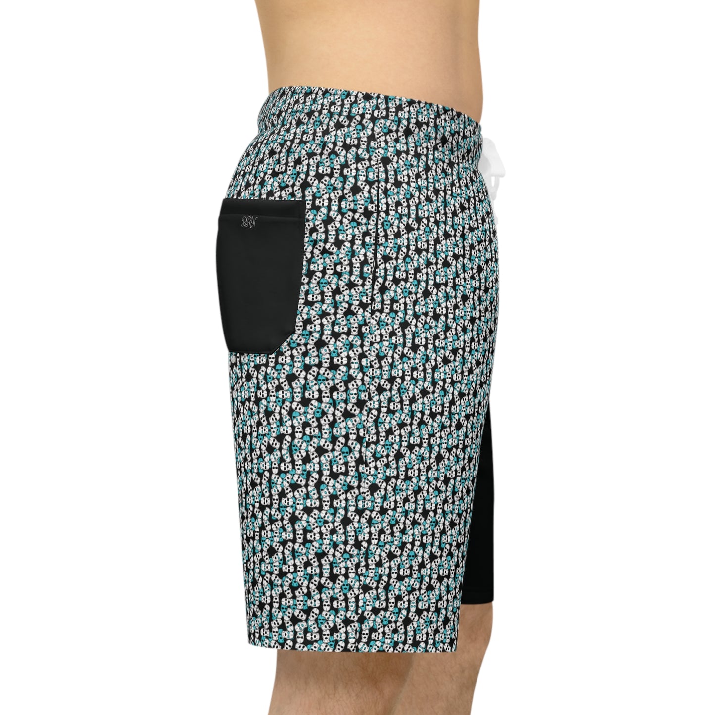 "Bottoms to the Top" Split-Print Shorts