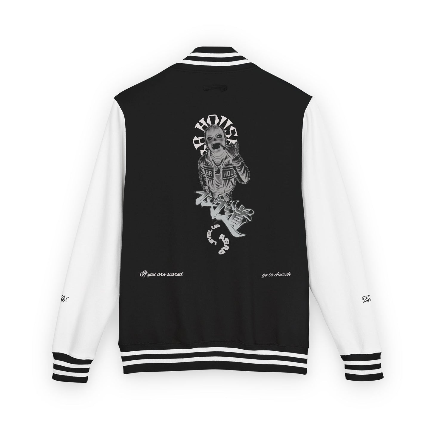 "Level Up" Varsity Bomber Jacket — Trinity Edition