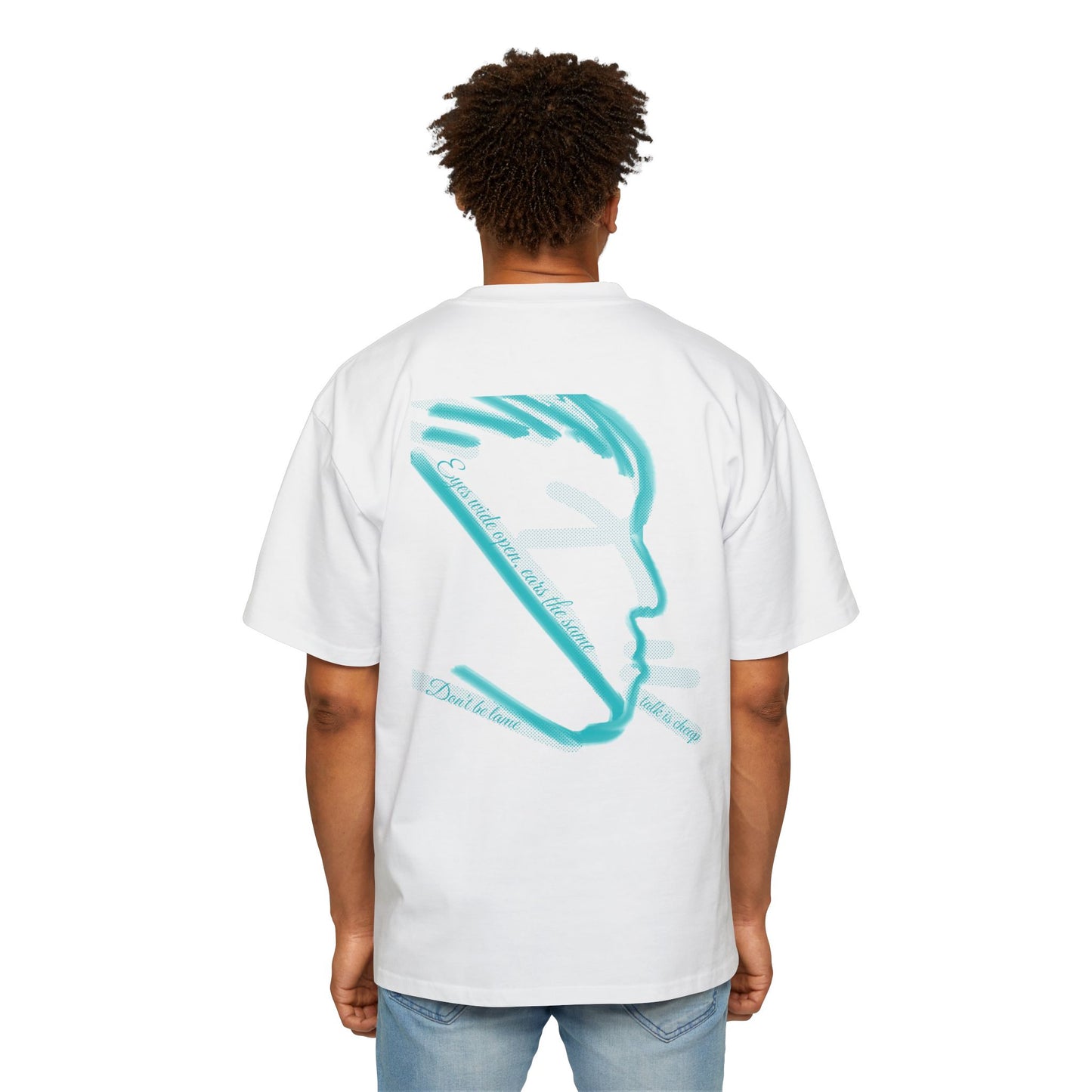 Talk is cheap | Oversized Tee