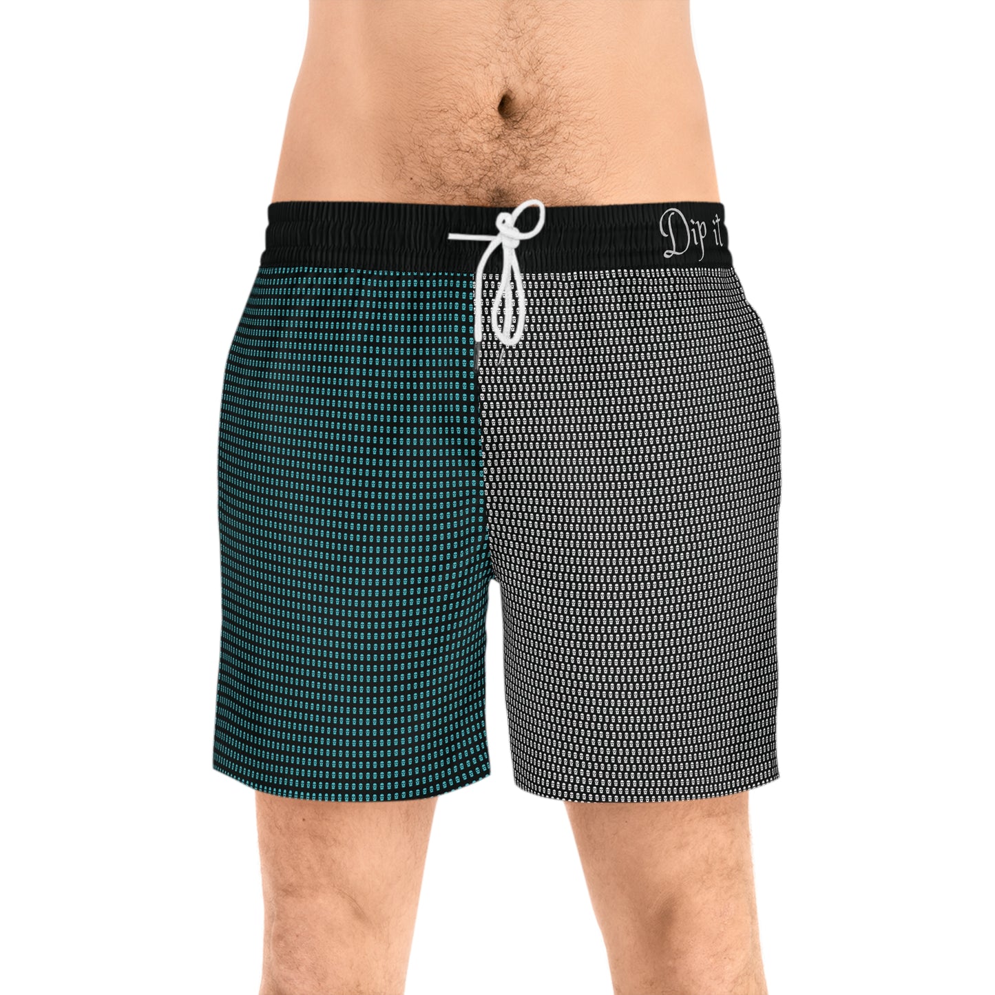 Dip it | Black custom Swim Shorts