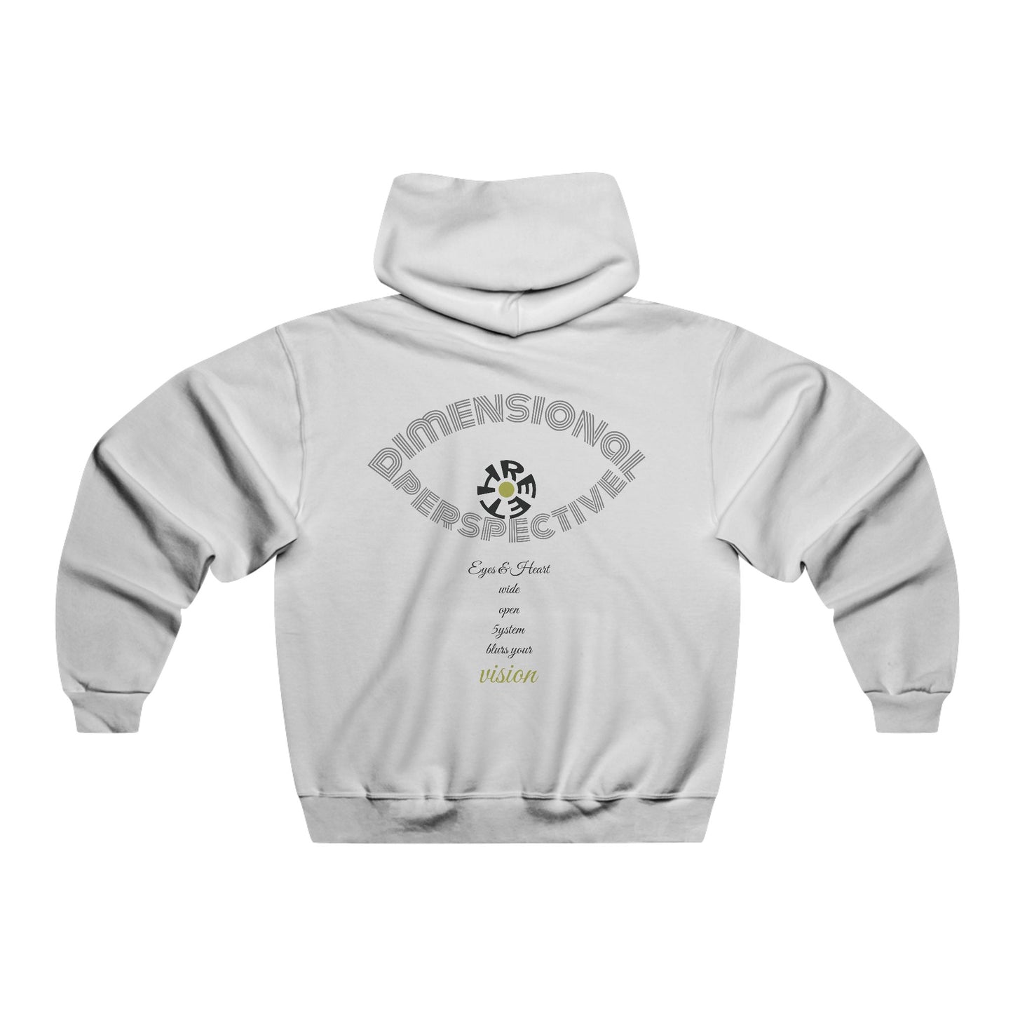 "Dimensional Perspective" Oversized Hoodie