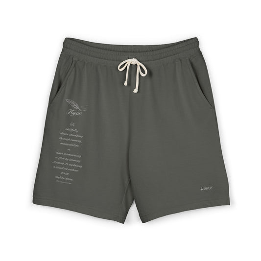 "Finesse" Definition Sweat Shorts — Cream Edition