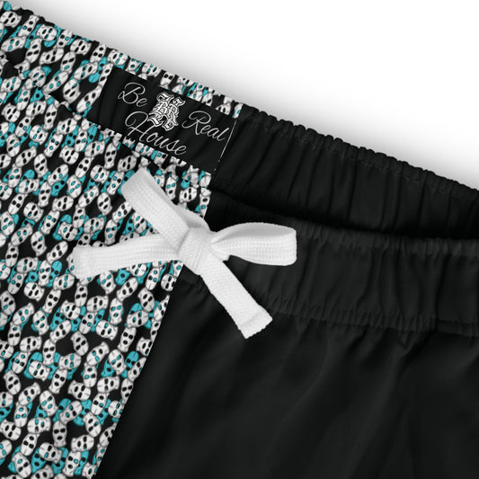 "Bottoms to the Top" Split-Print Shorts