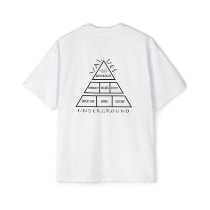 Underground Values Pyramid Oversized Tee
