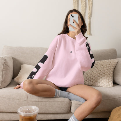 Monochrome City Pulse Oversized Sweatshirt