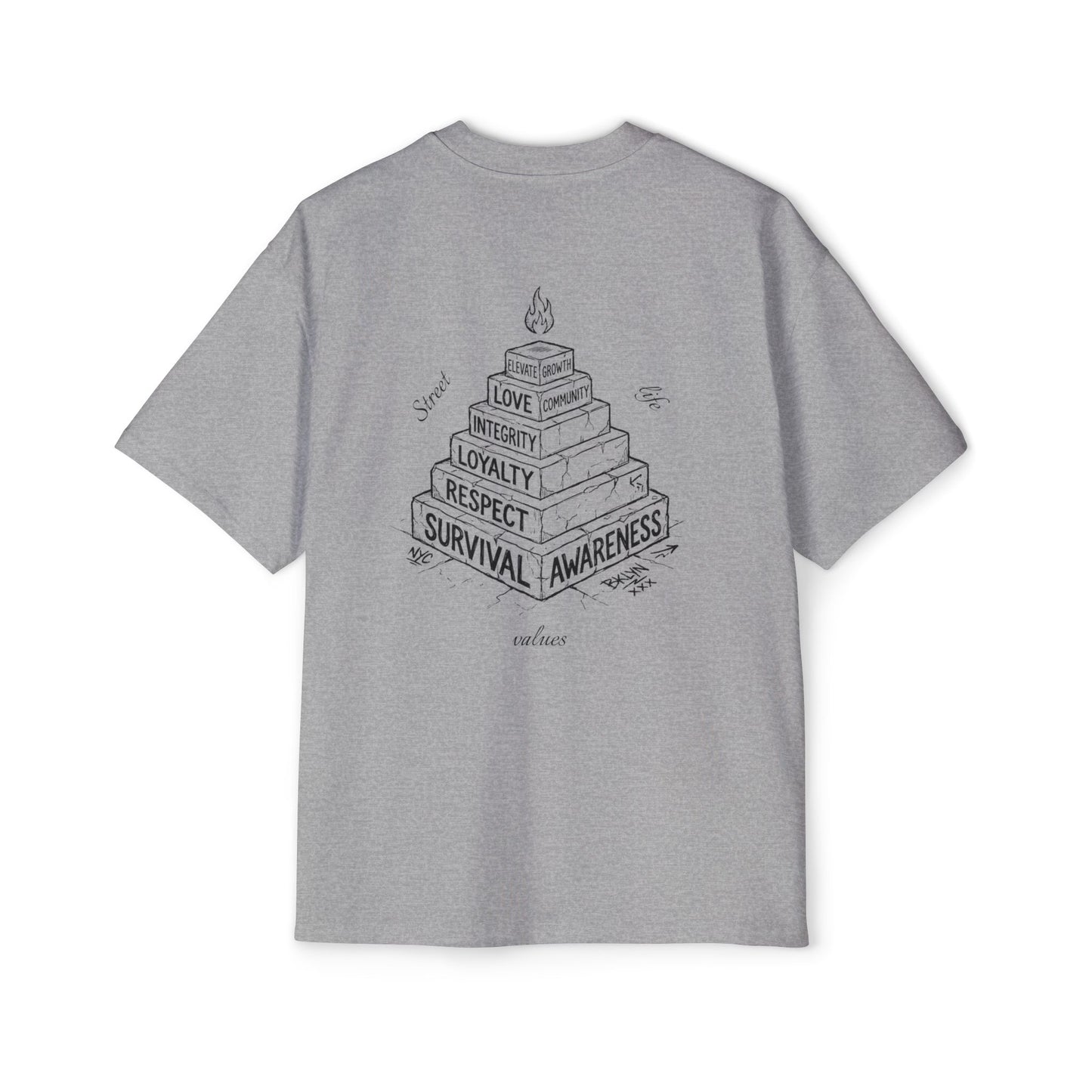 Str. Life Values | Oversized Tee