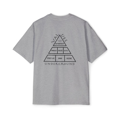 Underground Values Pyramid Oversized Tee