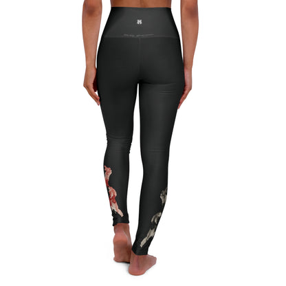 Wet ink art | Leggings sport #3