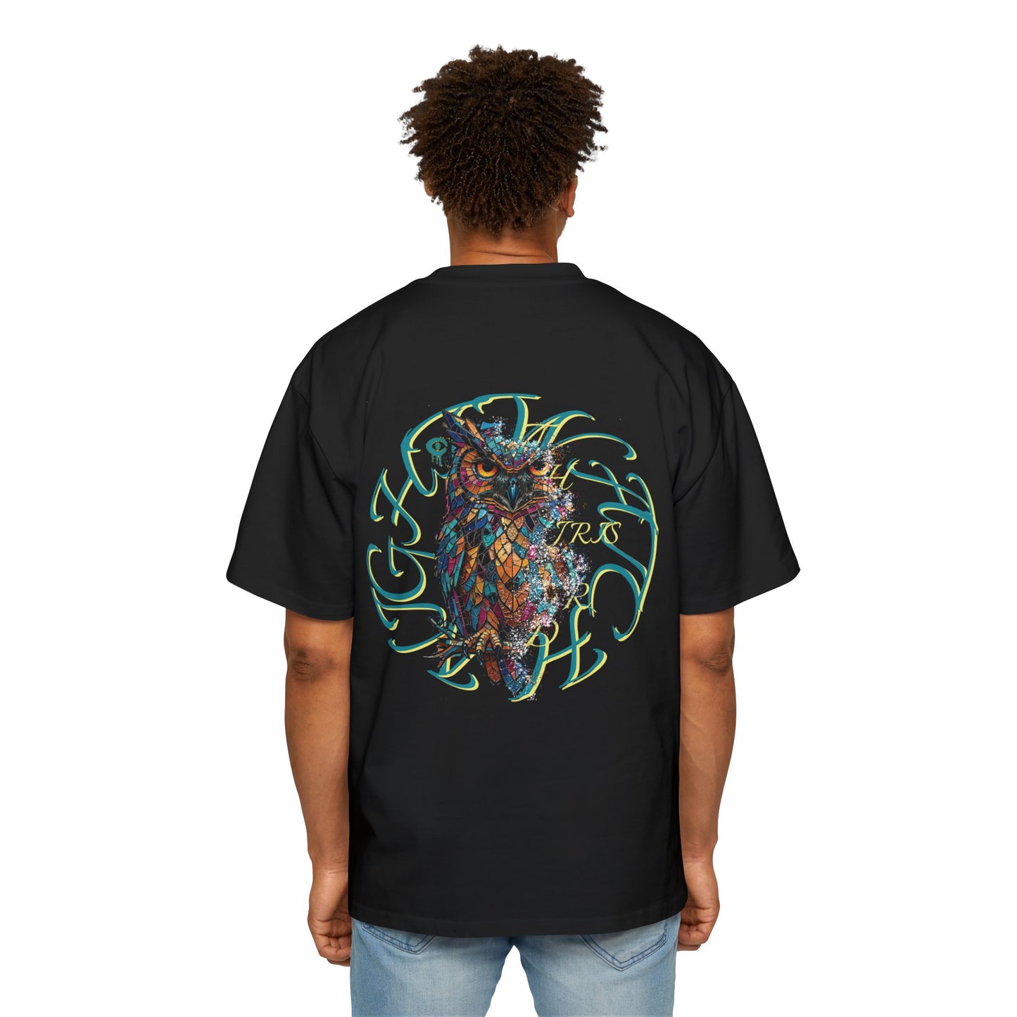Third Eye Iris Oversized Owl Tee