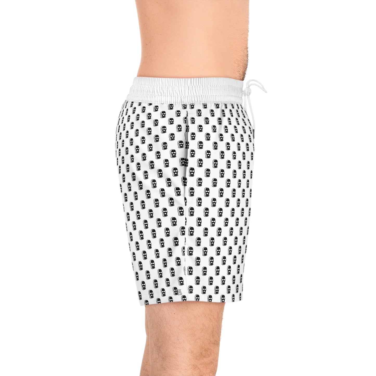 "Dip It" Split-Print Swim Shorts