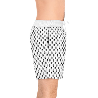 "Dip It" Split-Print Swim Shorts