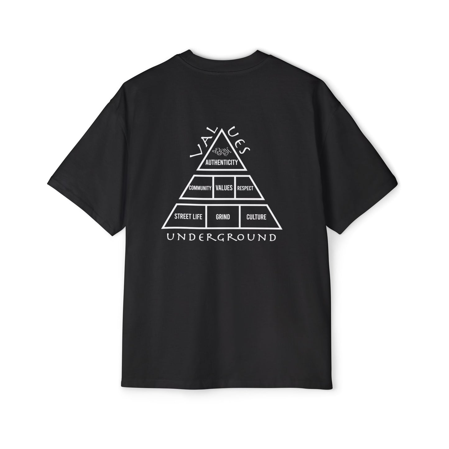 Underground Values Pyramid Oversized Tee