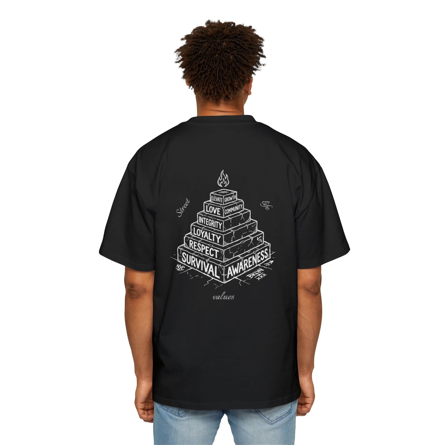 Str. Life Values | Oversized Tee
