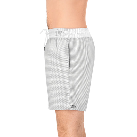 Dip it  | White custom Swim Shorts