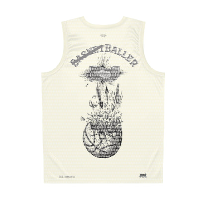 Broken Rim Ballers Edition Cream Jersey