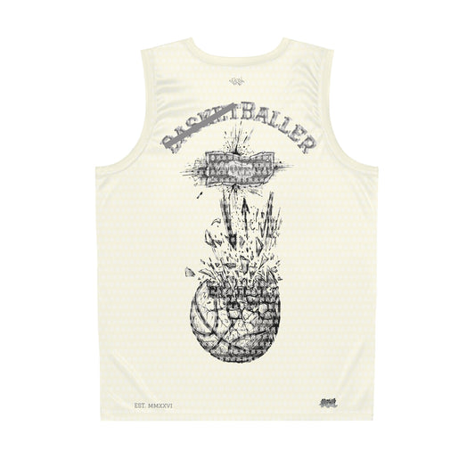 Broken Rim Ballers Edition Cream Jersey