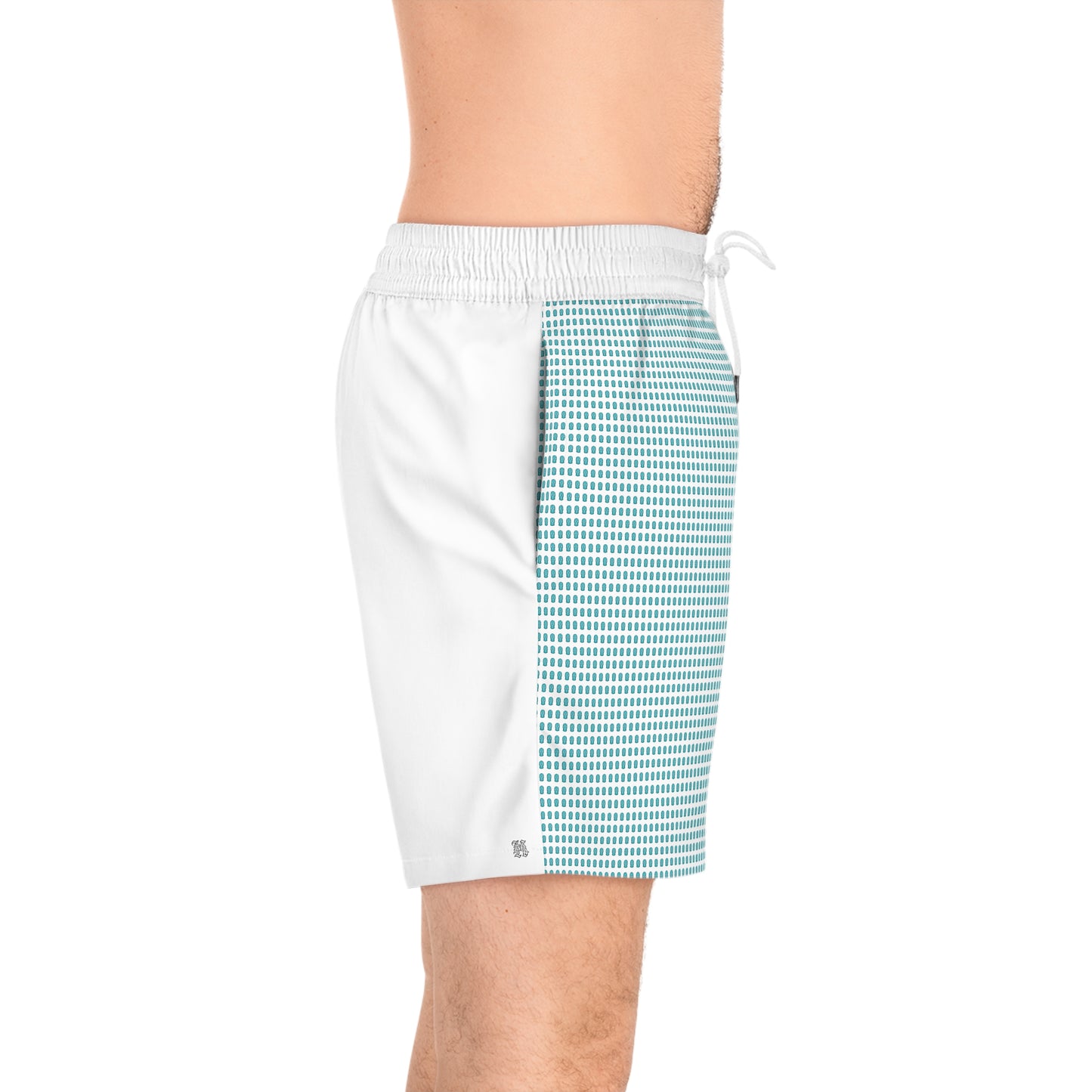 Dip it  | White custom Swim Shorts