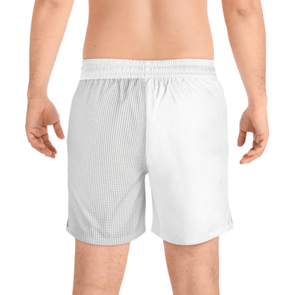 Dip it  | White custom Swim Shorts