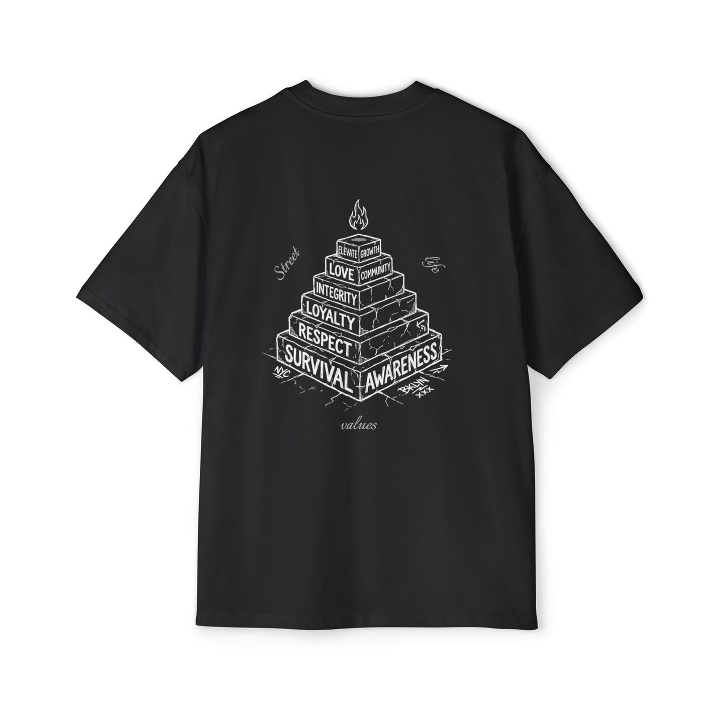 Str. Life Values | Oversized Tee