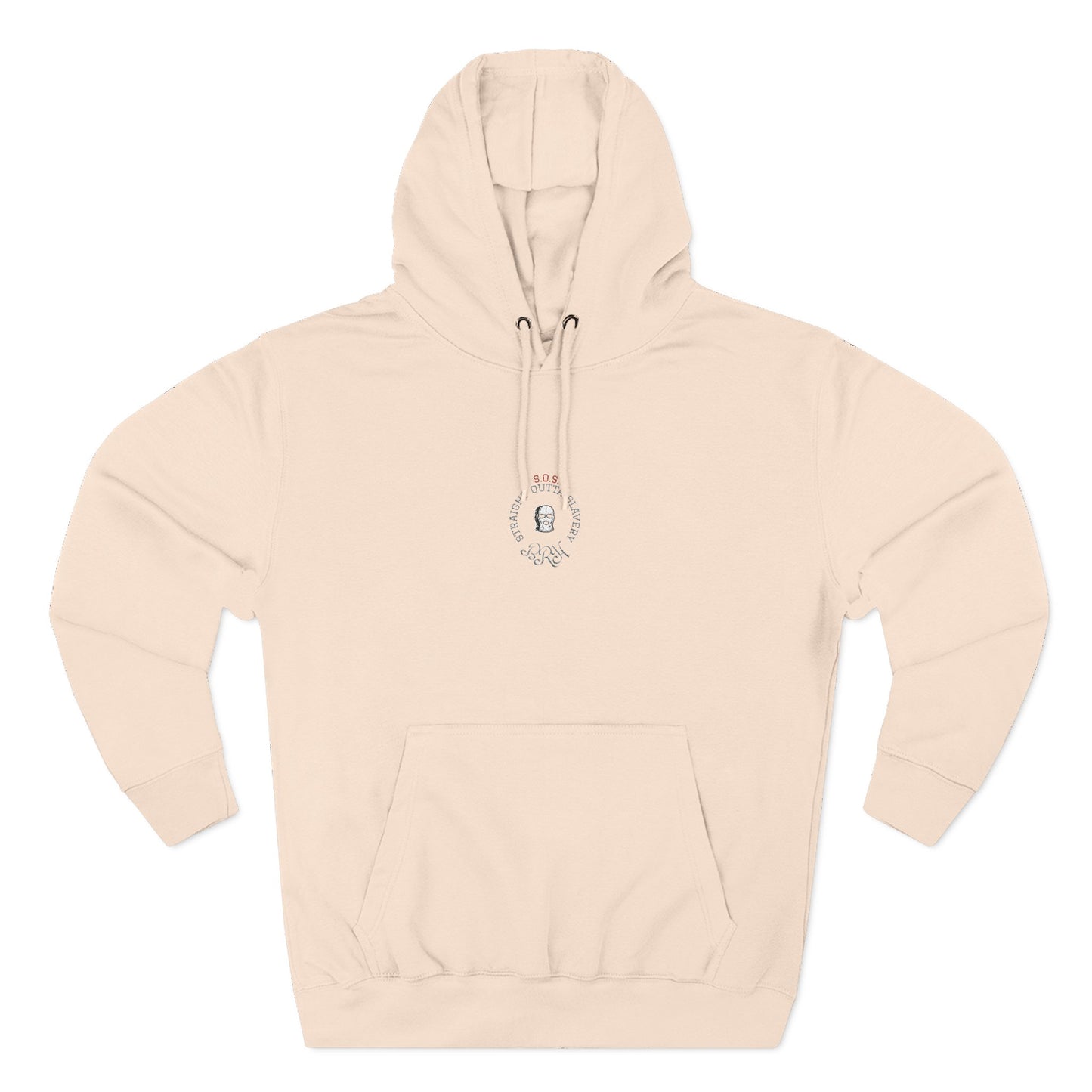 SOS Quiet Signal Embroidered Hoodie