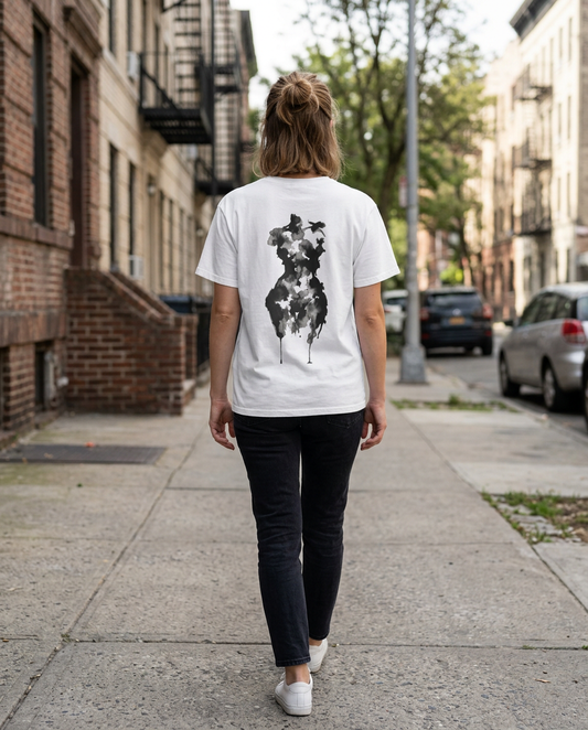 Silhouette ink art | Street T-shirt