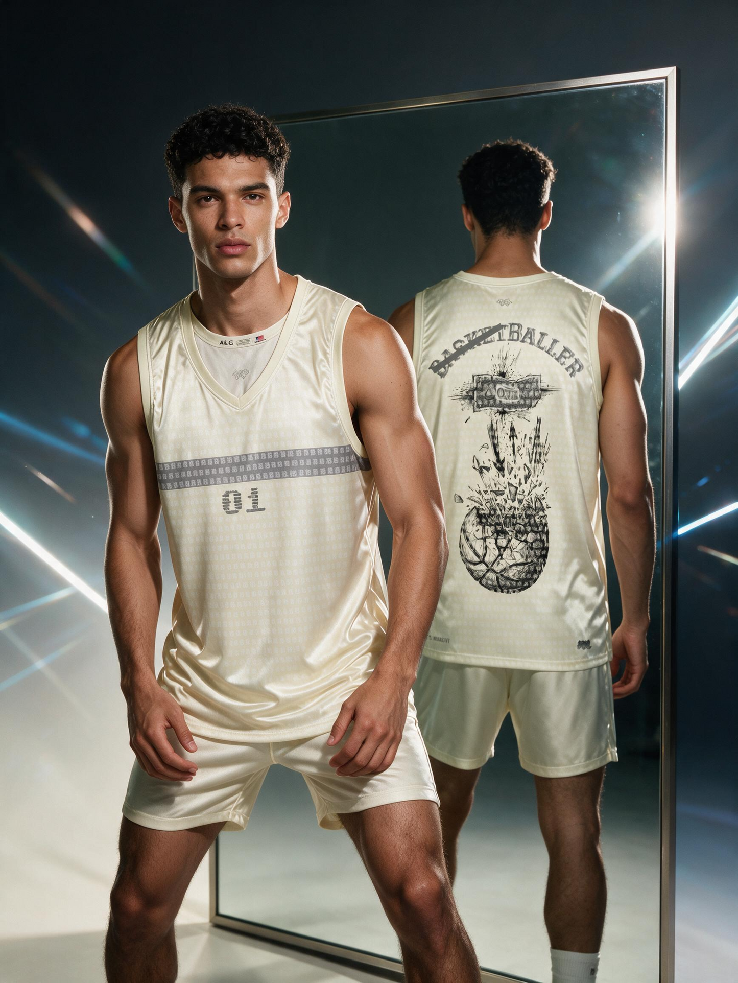 Broken Rim Ballers Edition Cream Jersey
