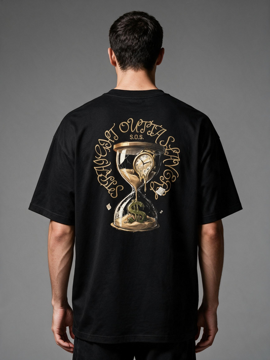 "Time Is Money" - Oversized Tee