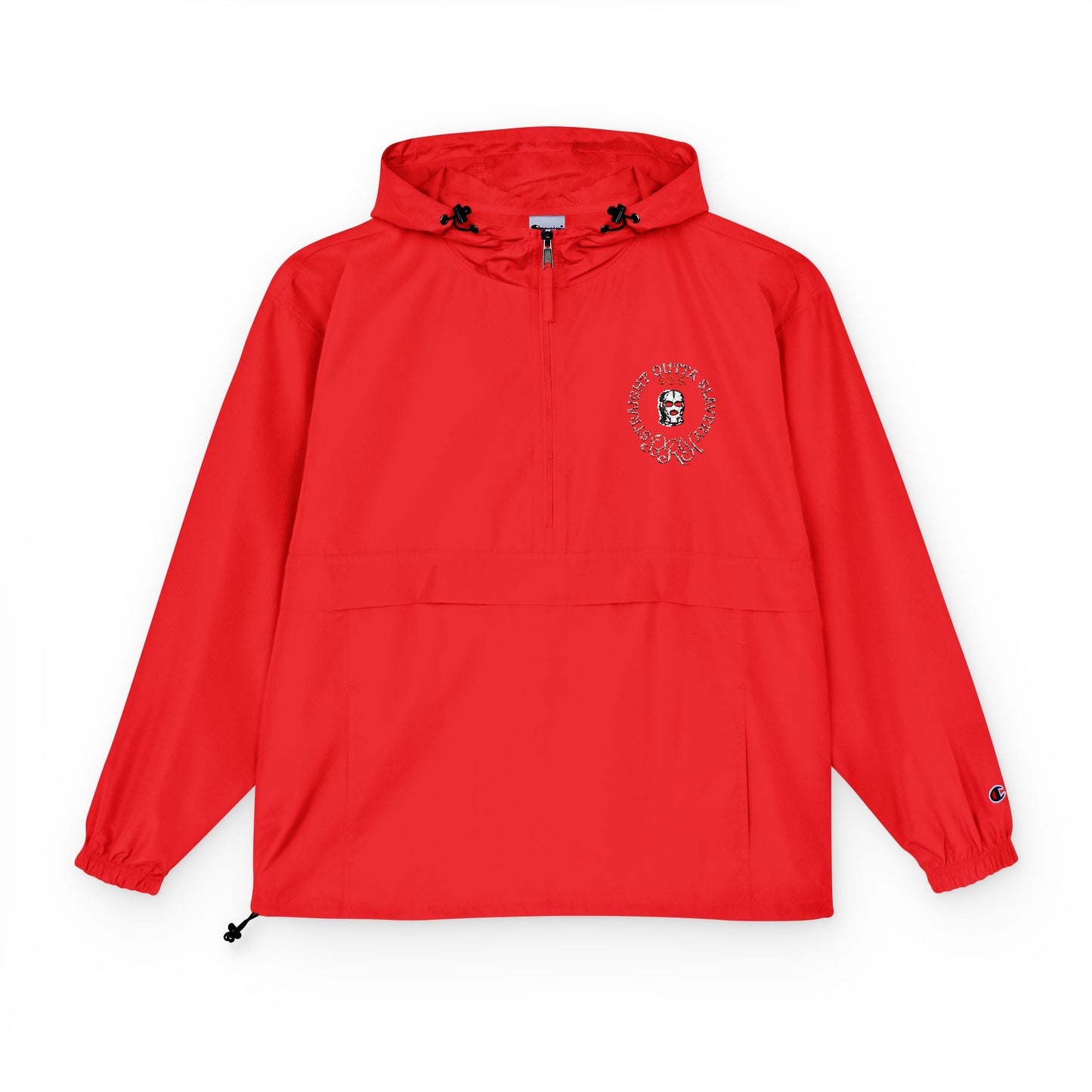 Half-Zip Windbreaker Track Set — Ski Mask Crest Edition