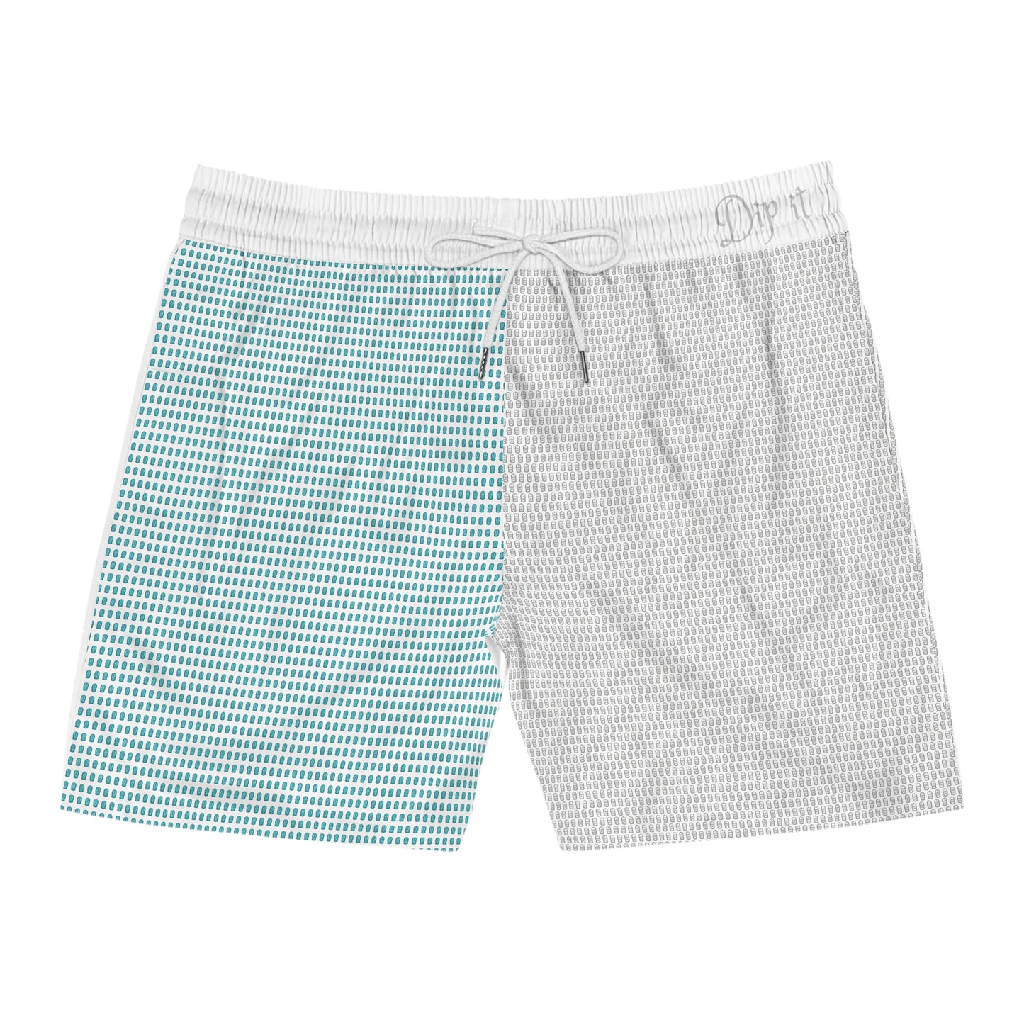 Dip it  | White custom Swim Shorts