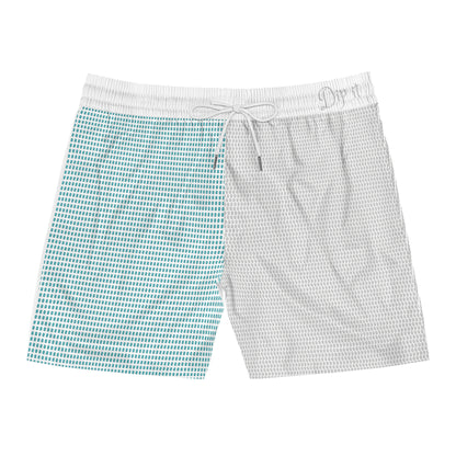 Dip it  | White custom Swim Shorts
