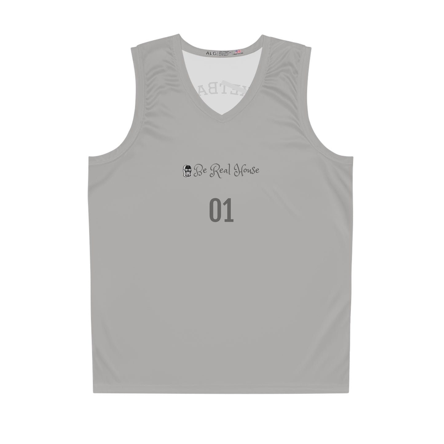 bBaller  | BasketBall Jersey Grey Edition