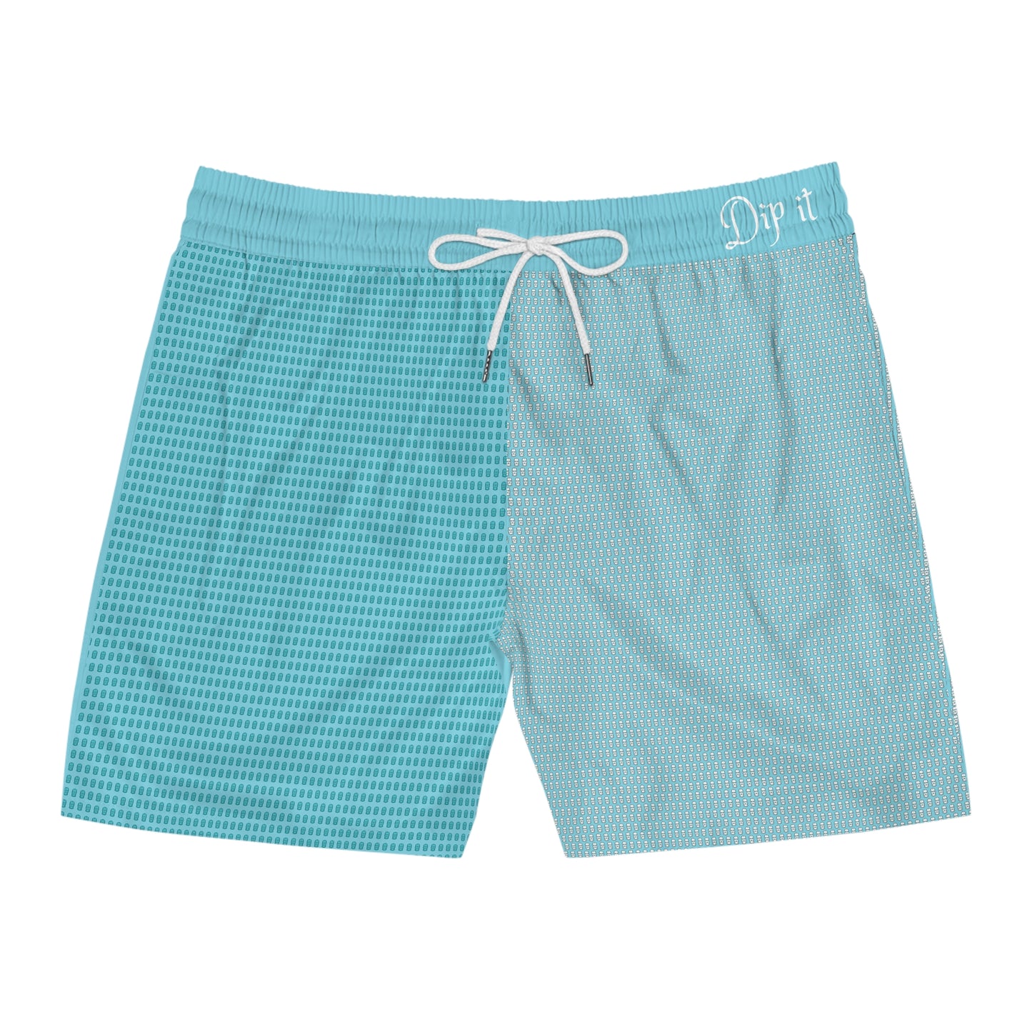 Dip it  | Baby Blue custom Swim Shorts
