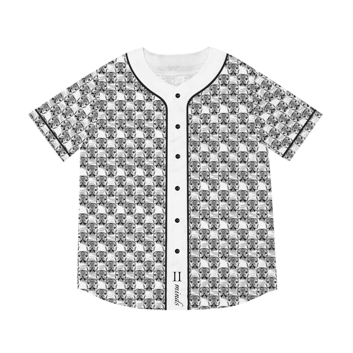 "Two Minds" Button-Up Baseball Jersey