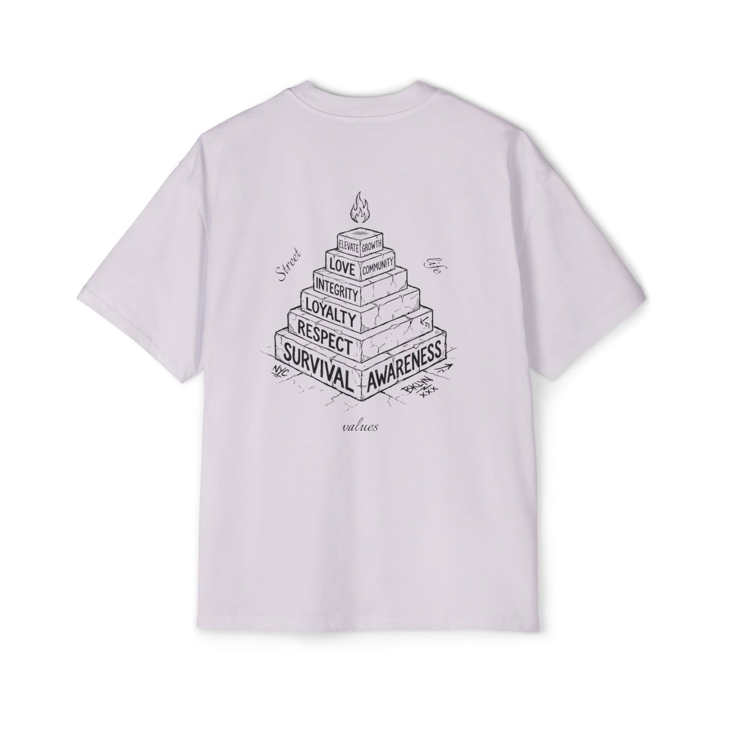 Str. Life Values | Oversized Tee