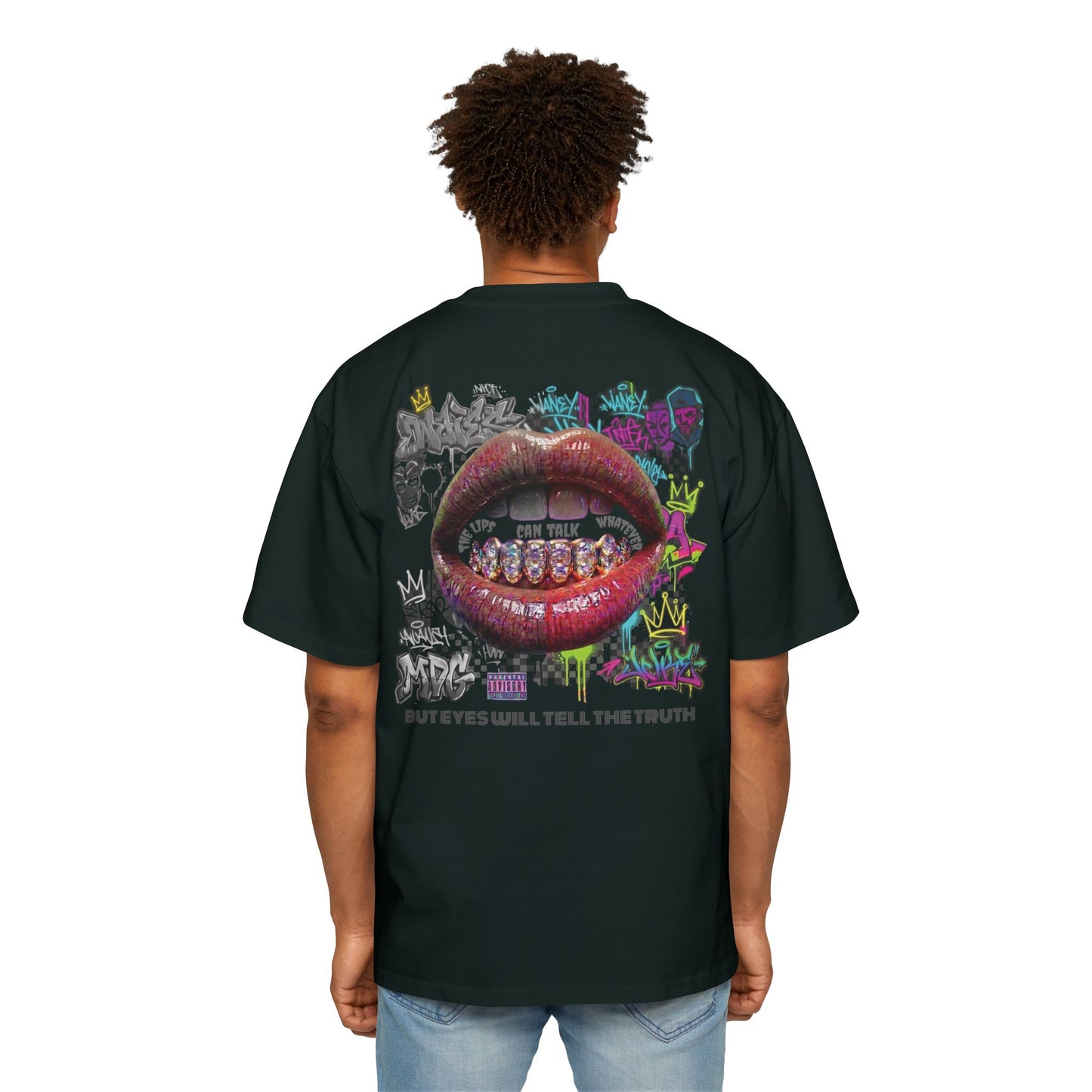 With Grillz or without | Oversized Tee