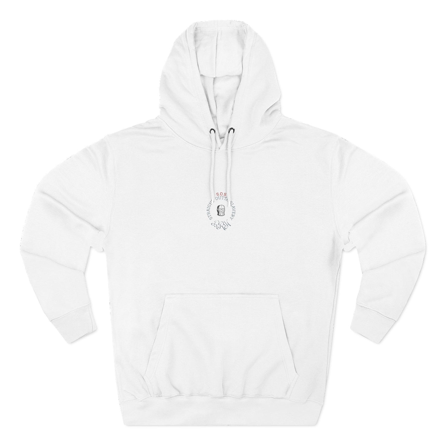 SOS Quiet Signal Embroidered Hoodie