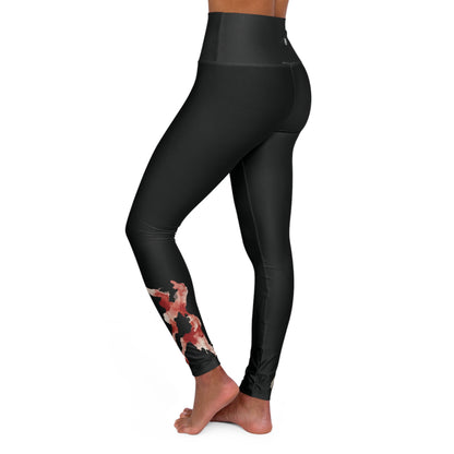 Wet ink art | Leggings sport #3