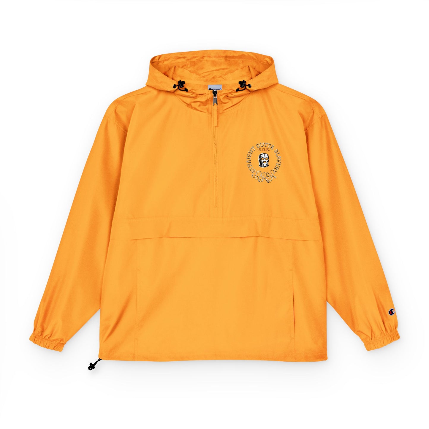 Half-Zip Windbreaker Track Set — Ski Mask Crest Edition