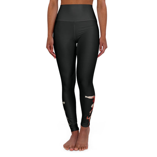 Wet ink art | Leggings sport #3
