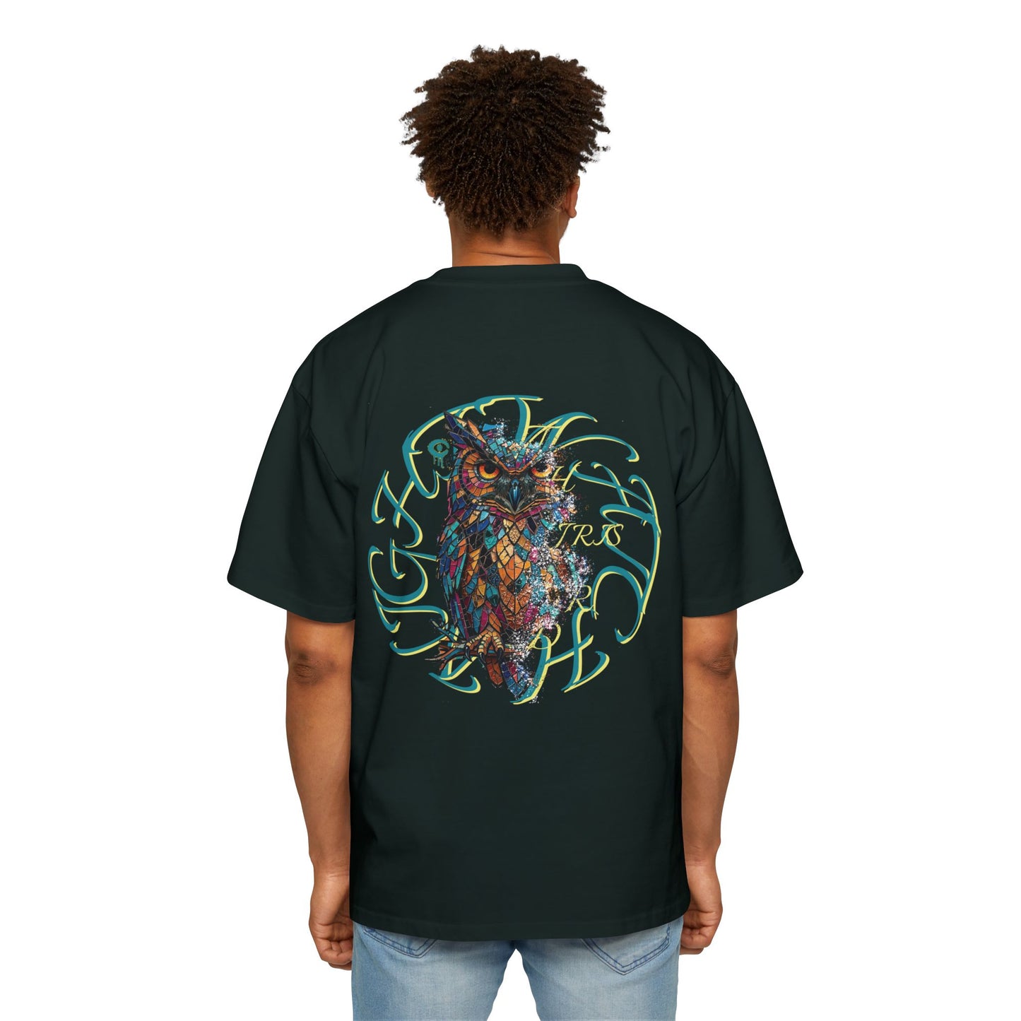 Third Eye Iris Oversized Owl Tee