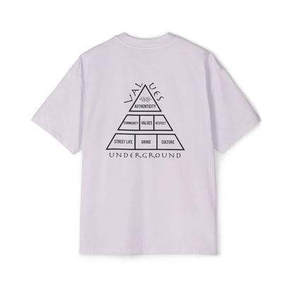 Underground Values Pyramid Oversized Tee