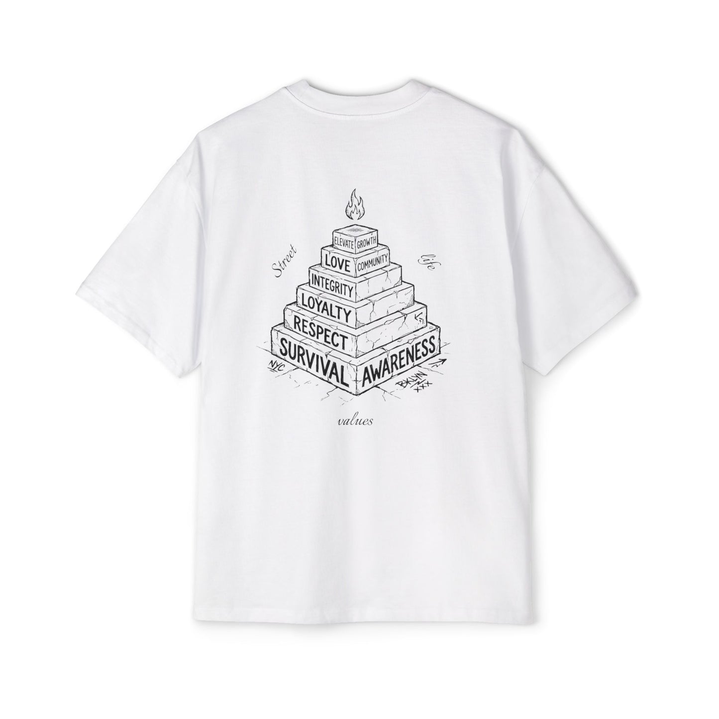 Str. Life Values | Oversized Tee