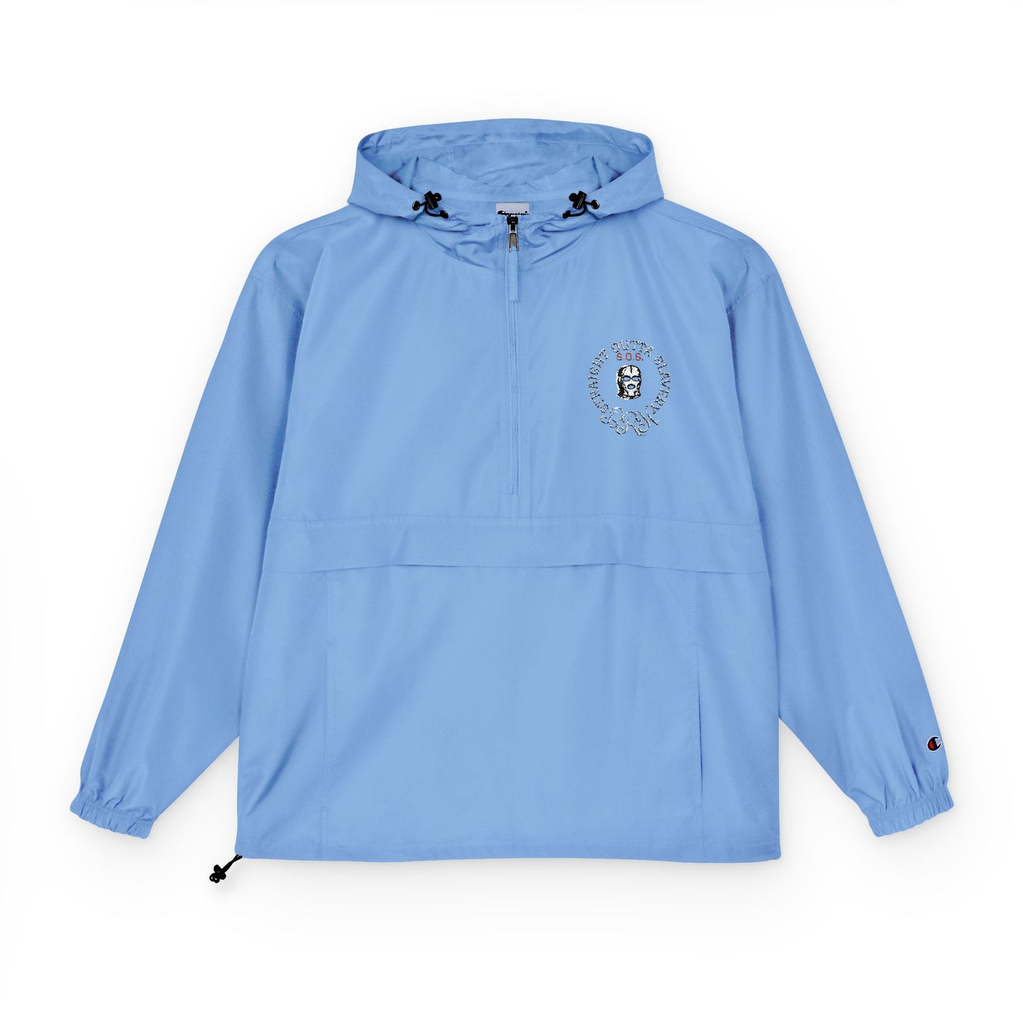 Half-Zip Windbreaker Track Set — Ski Mask Crest Edition