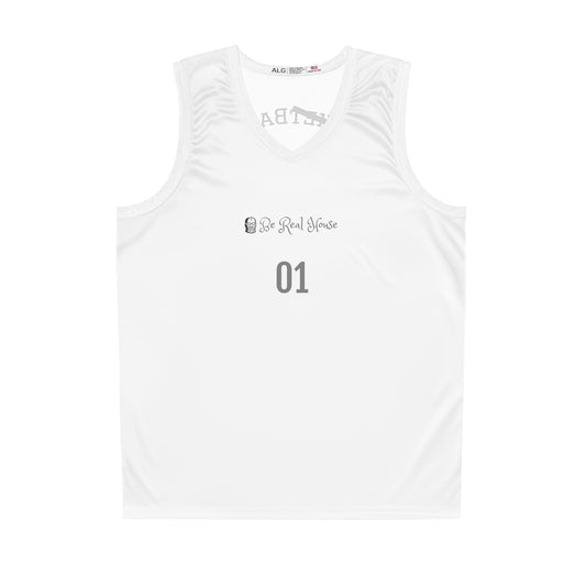 bBaller  | BasketBall Jersey White Edition
