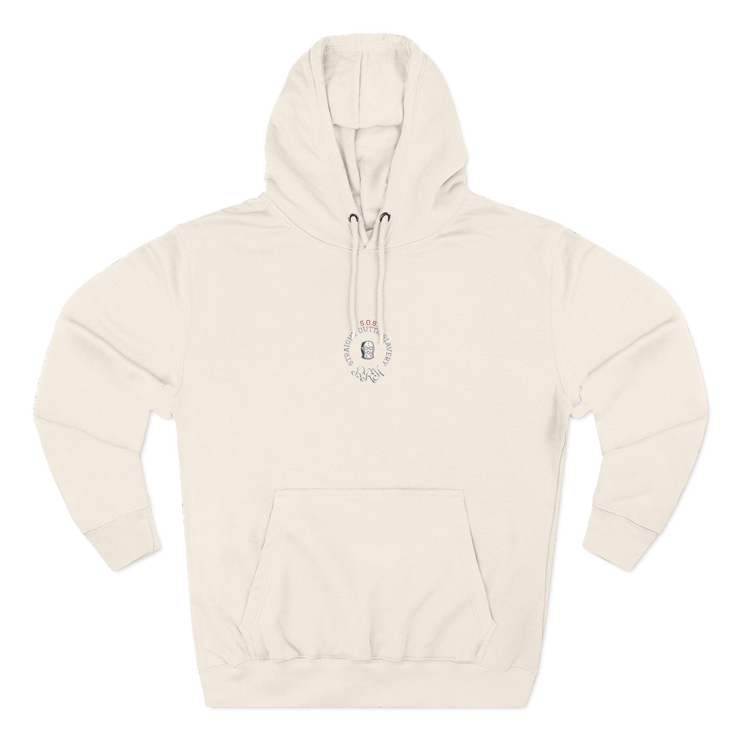 SOS Quiet Signal Embroidered Hoodie