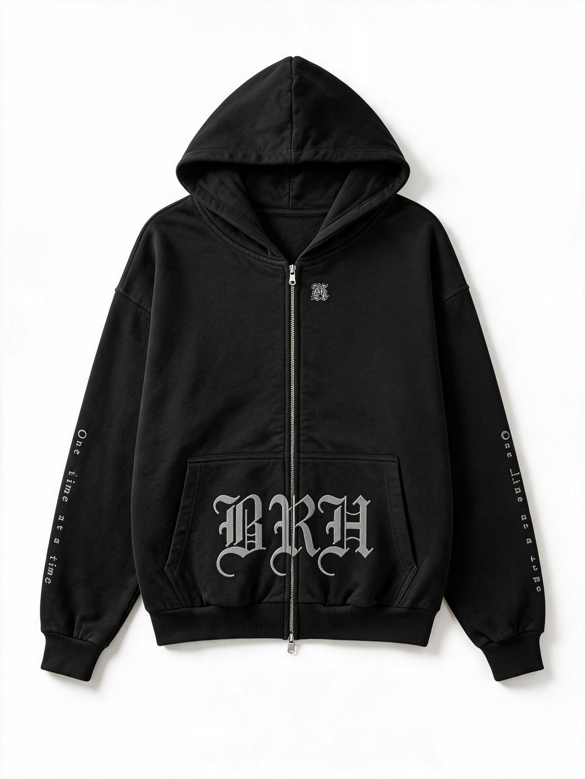 COCO-NUT Embroidered Zip-Up Hoodie