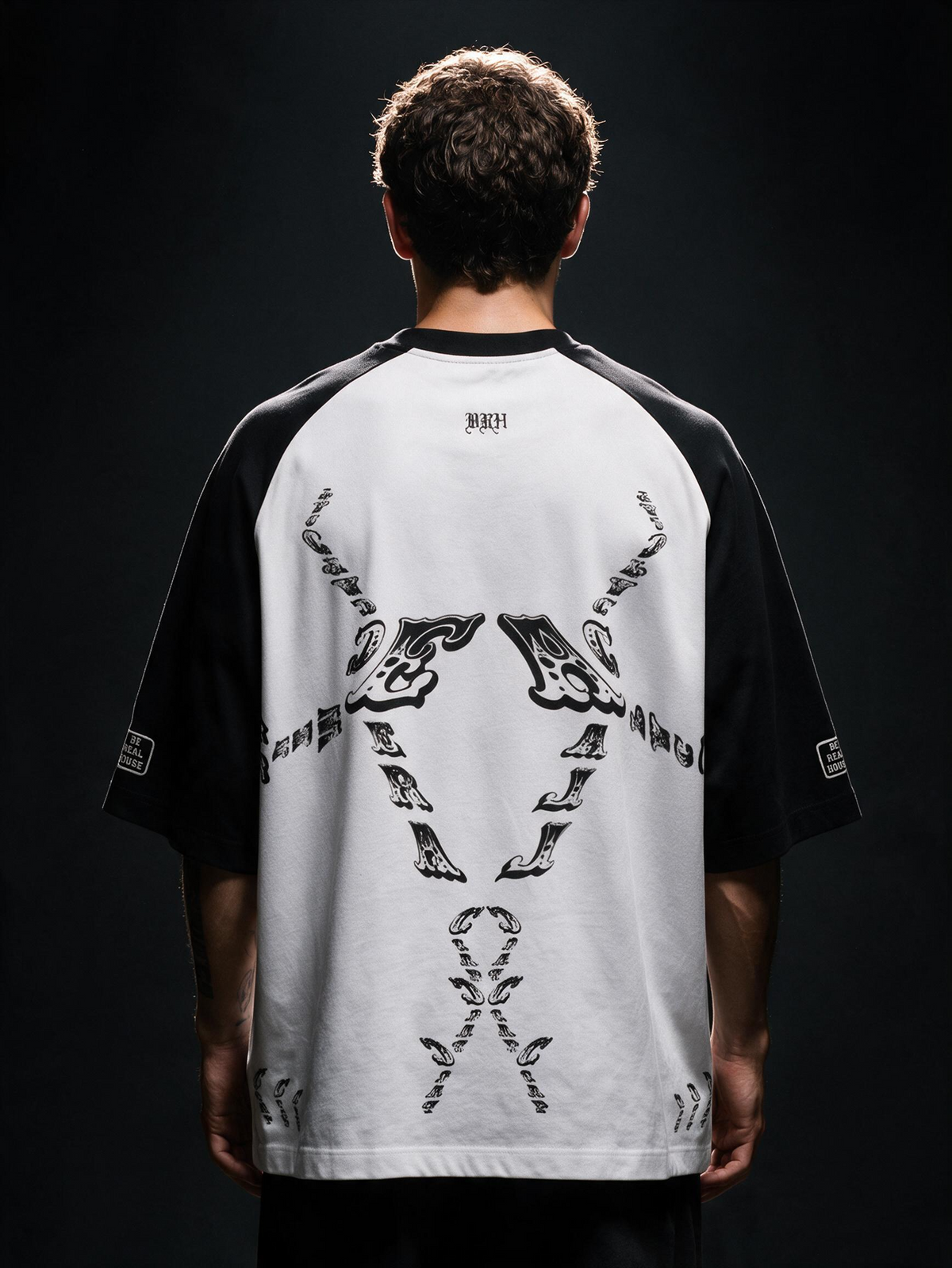 No Cap Oversized Raglan Tee