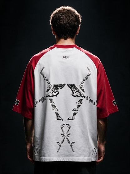 No Cap Oversized Raglan Tee