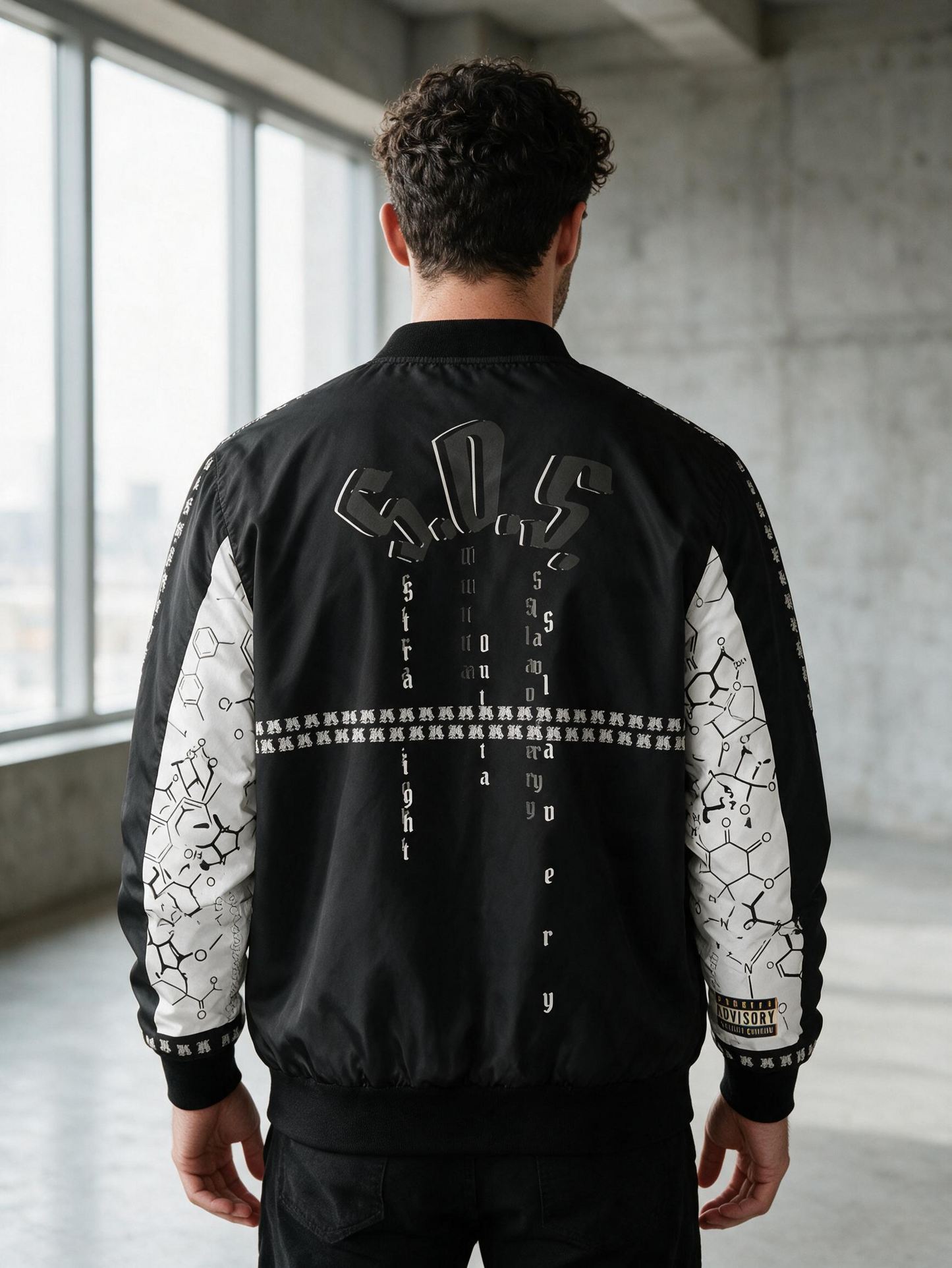 Be Real House Two-Tone Bomber Jacket